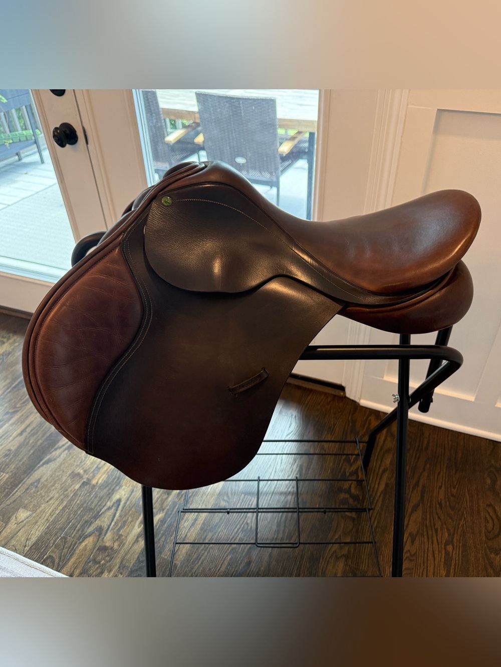 County Eventer Saddle 18 inch seat. Extra Narrow Gullet.